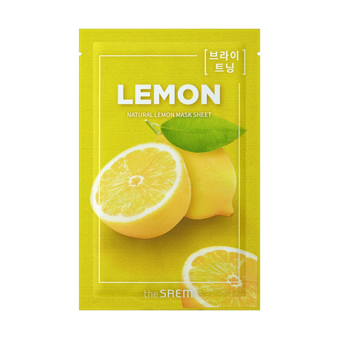 [The Saem] Natural Lemon Mask Sheet (EXP. 12.04.2025)