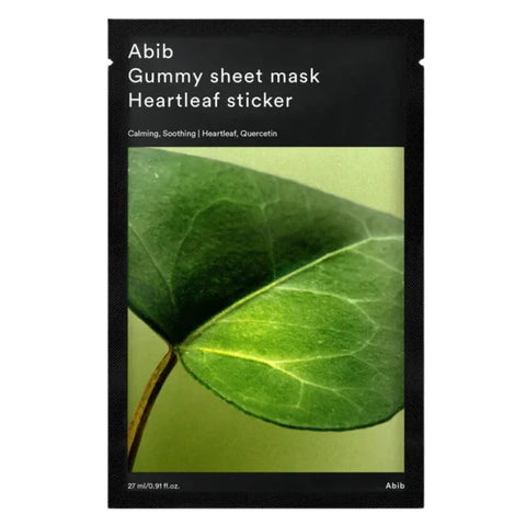 [Abib] Gummy Sheet Mask Heartleaf Sticker