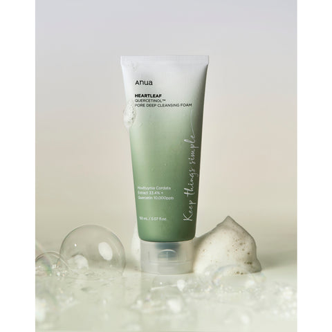 Anua Heartleaf Quercetinol Pore Deep Cleansing Foam tuotekuva