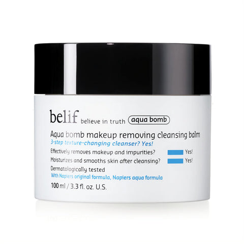 Belif Aqua Bomb Makeup Removing Cleansing Balm