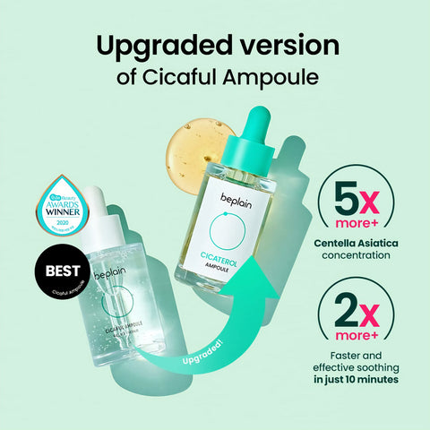 Beplain Cicaterol Ampoule uudistettu versio info