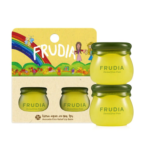 [Frudia] Avocado Cica Relief Lip Balm Duo Set