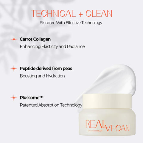 [KLAVUU] Real Vegan Collagen Cream