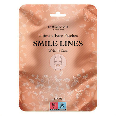 [Kocostar] Ultimate Face Patches - Smile Lines (6 pairs)