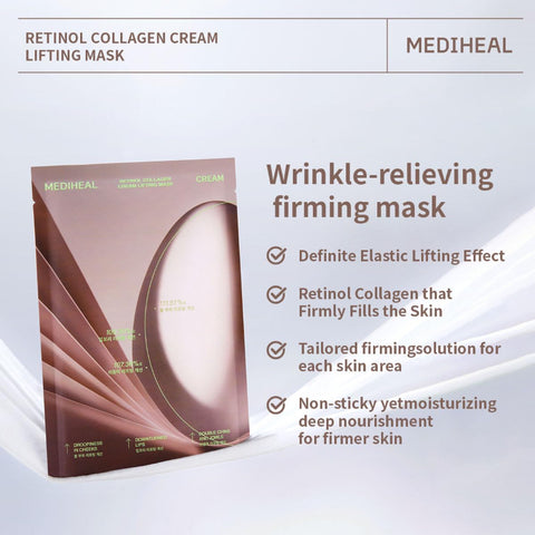 [Mediheal] Retinol Collagen Cream Lifting Mask