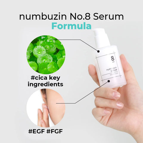 Numbuzin No.8 Fine Cica Serum info