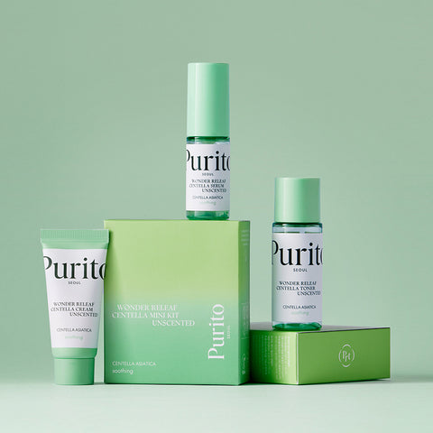 [Purito Seoul] Wonder Releaf Centella Mini Kit Unscented