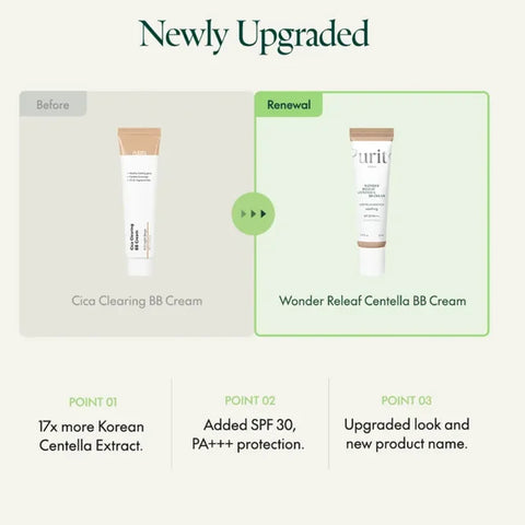 [Purito Seoul] Wonder Releaf Centella BB Cream