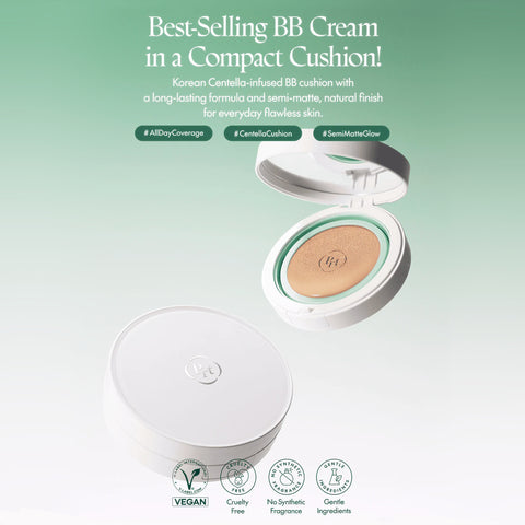 [Purito Seoul] Wonder Releaf Centella BB Cushion (+REFILL)