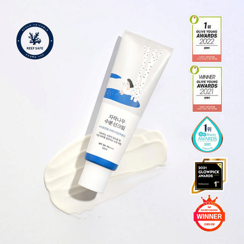 Round Lab 1025 Dokdo Toner + Birch Juice Moisturizing Sunscreen Set aurinkovoide tuotekuva