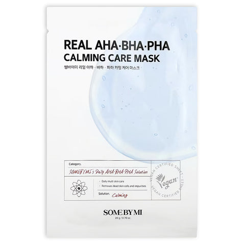 Some By Mi Real AHA BHA PHA Calming Care Mask