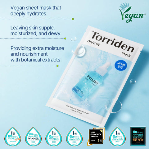 [Torriden] DIVE-IN Hyaluronic Acid Mask