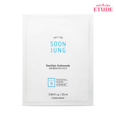 [ETUDE] SoonJung Sheet Mask Panthensoside