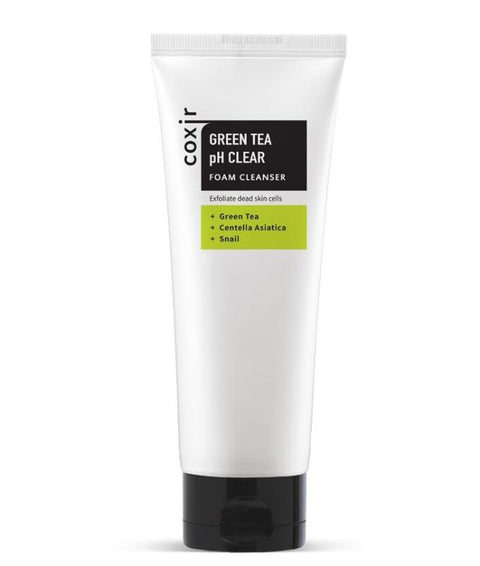 [Coxir] Green Tea pH Clear Foam Cleanser