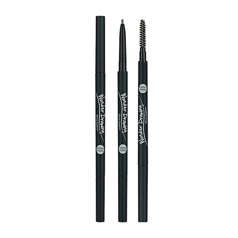 [Holika Holika] Wonder Drawing Skinny Eyebrow 01 Gray Black