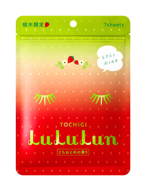 [LuLuLun] Premium Sheet Mask Tochigi Strawberry (7pcs)